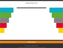 Tablet Screenshot of delhyshotel.com
